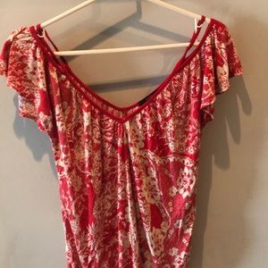 nordstrom cold shoulder shirt